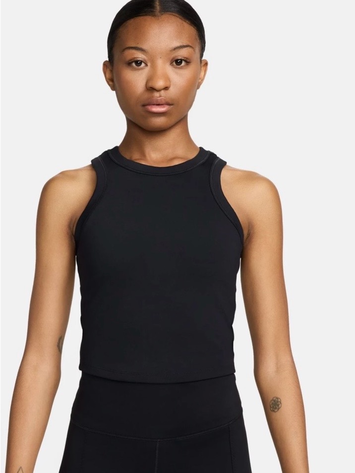 Nike Black Women’s Sleeveless Crop Tank Top